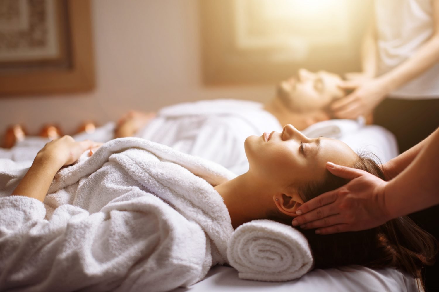 Feel Spa reception and interior ambiance